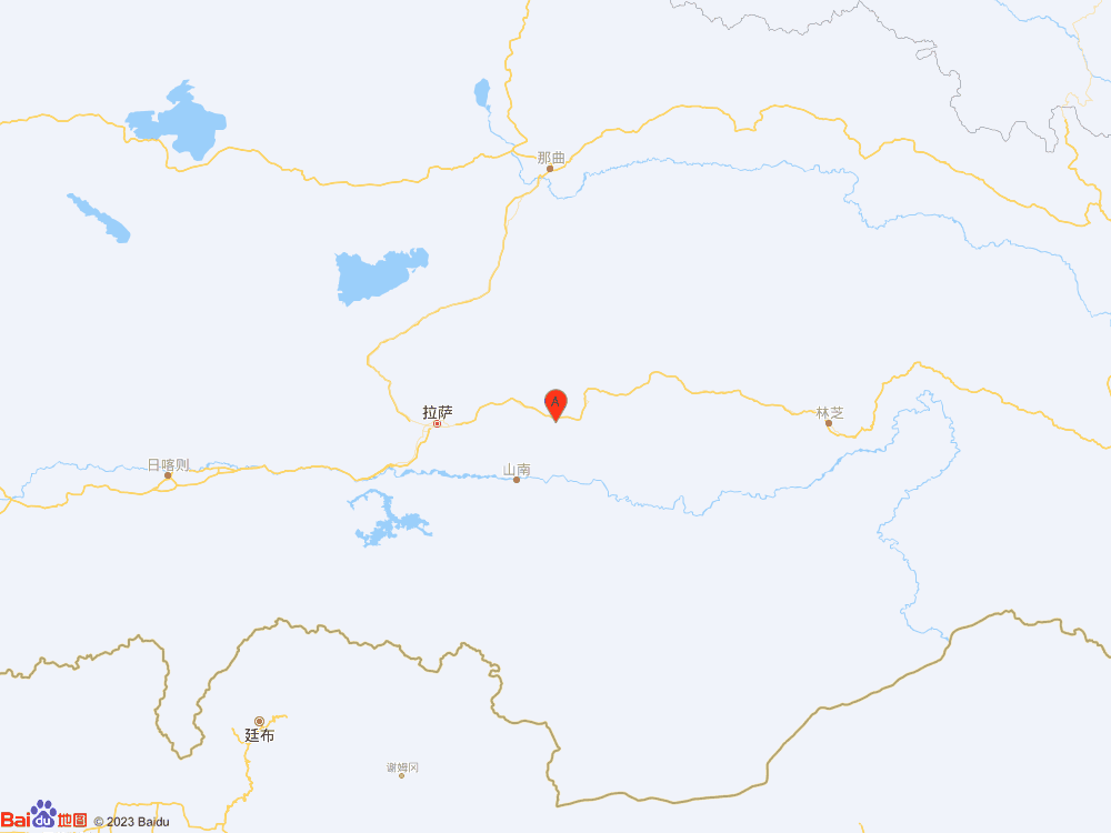 西藏拉萨市墨竹工卡县（北纬29.71度，东经92.10度）发生4.2级地震
